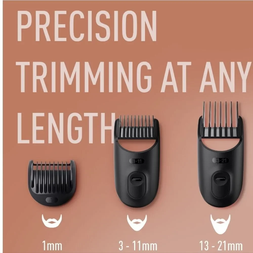 King‎ C Gilette Cordless Beard Trimmer w/Attachments